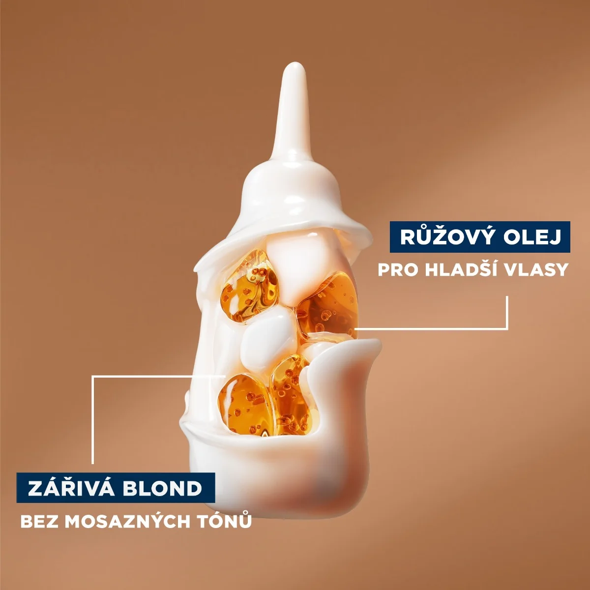Garnier Color Sensation HL2 Medová blond barva na hnědé vlasy