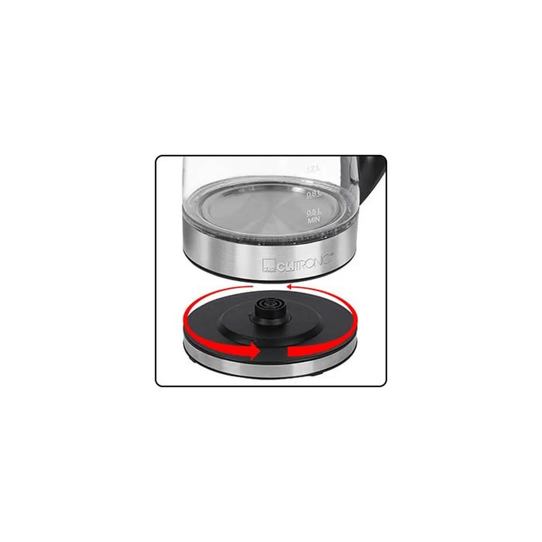 CLATRONIC WKS 3744 rychlovarná konvice sklo 1,7L