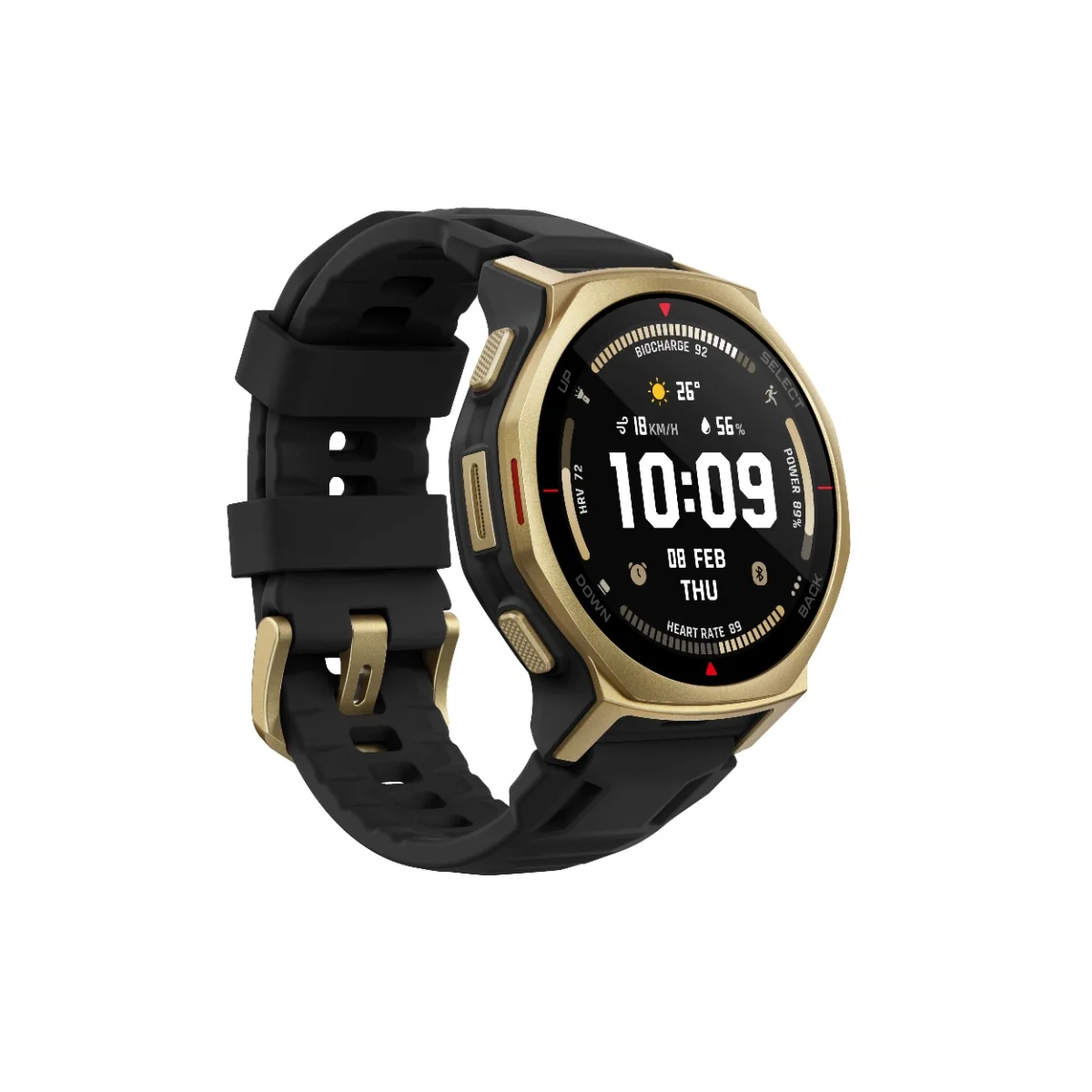 Amazfit T-Rex 3 Pro 44 mm chytré hodinky Black Gold