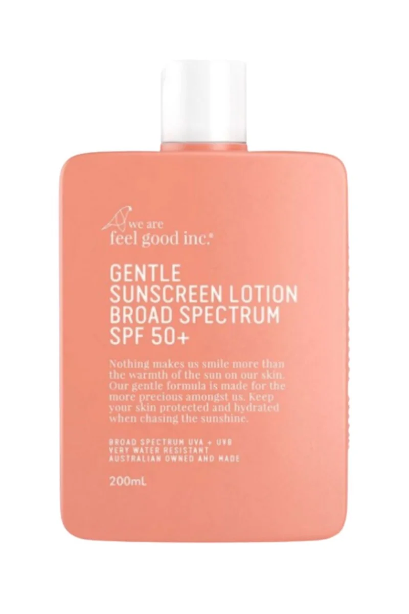 We are feel good inc. Gentle sunscreen lotion SPF 50+ 200 ml