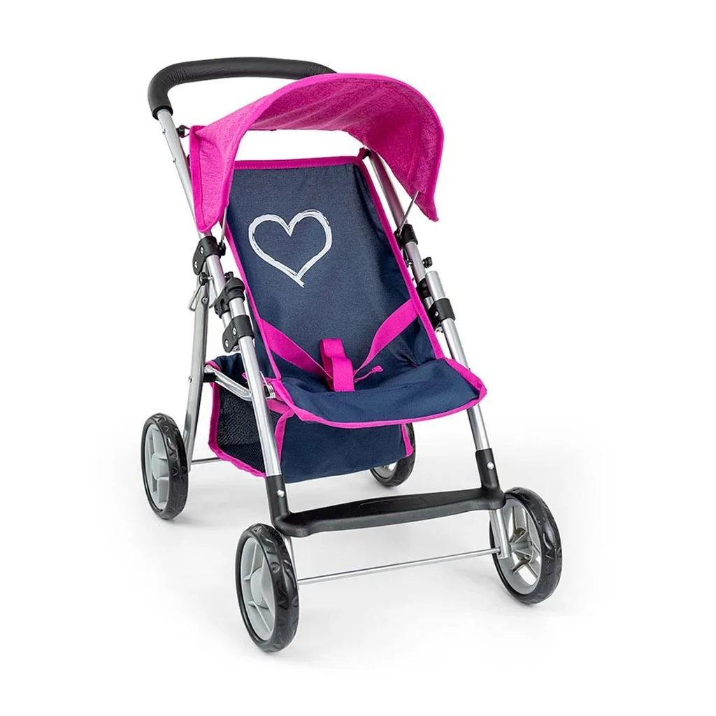 Milly Mally Sportovní kočárek pro panenky Milly Mally - Natálie Prestige - navy