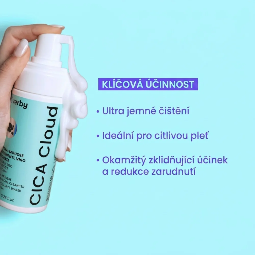 Everby Cica Cloud čisticí pěna na obličej 150 ml