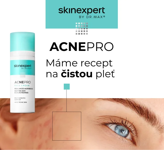 Skinexpert by Dr. Max® ACNEPRO. Máme recept na čistou pleť