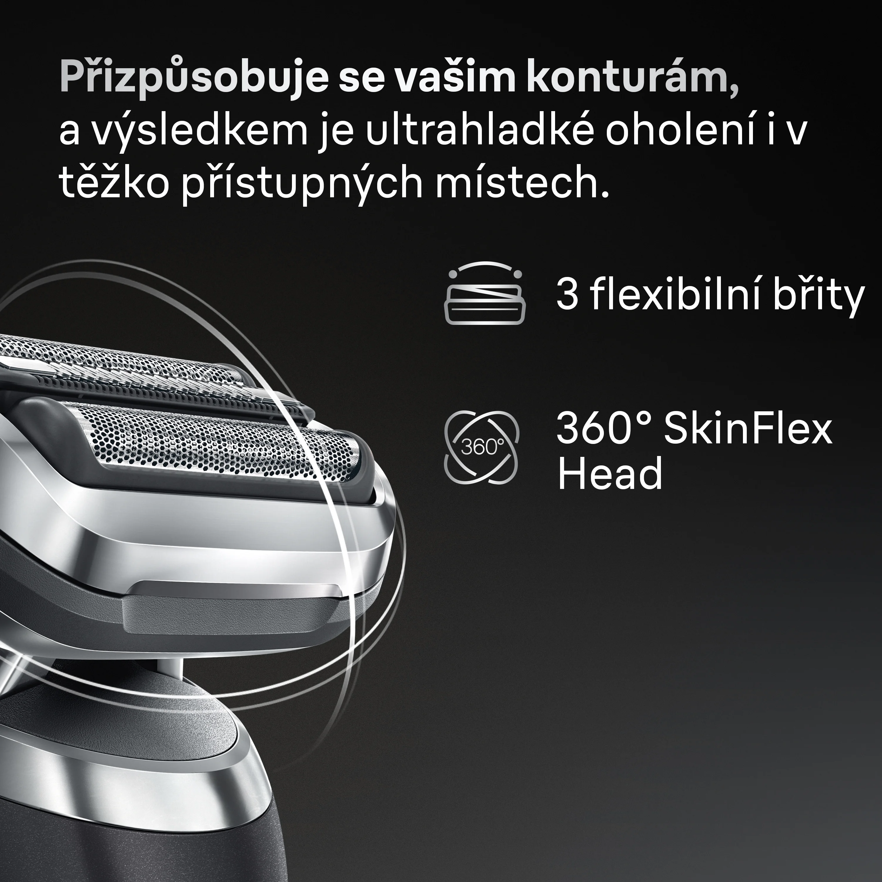 Braun Series 7 74S náhradní hlavice pro elektrický holicí strojek 1 ks