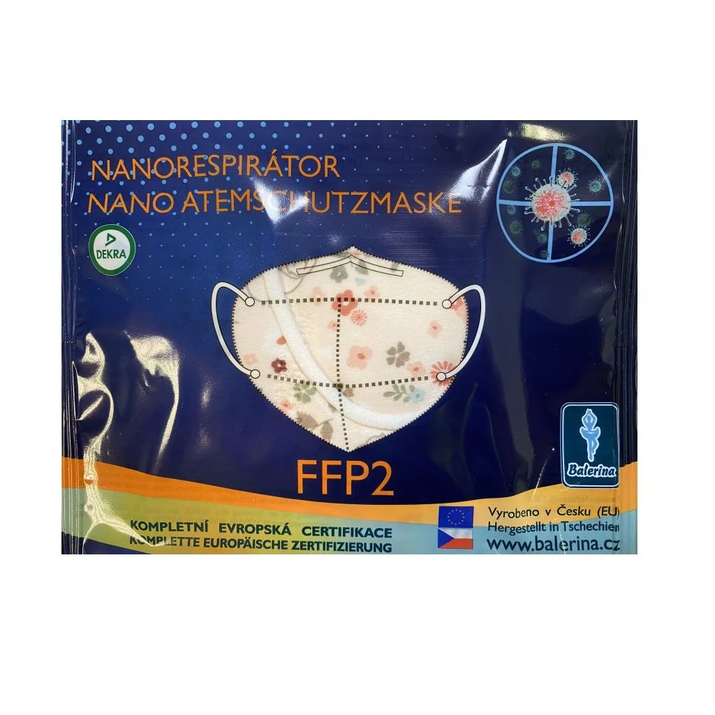 Balerina Nanorespirátor PFHM731 FFP2 NR vel. S vzor č. 183 1 ks