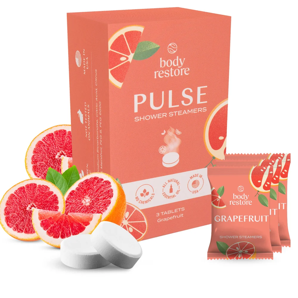 Body Restore Aromatické tablety do sprchy grapefruit 3 ks