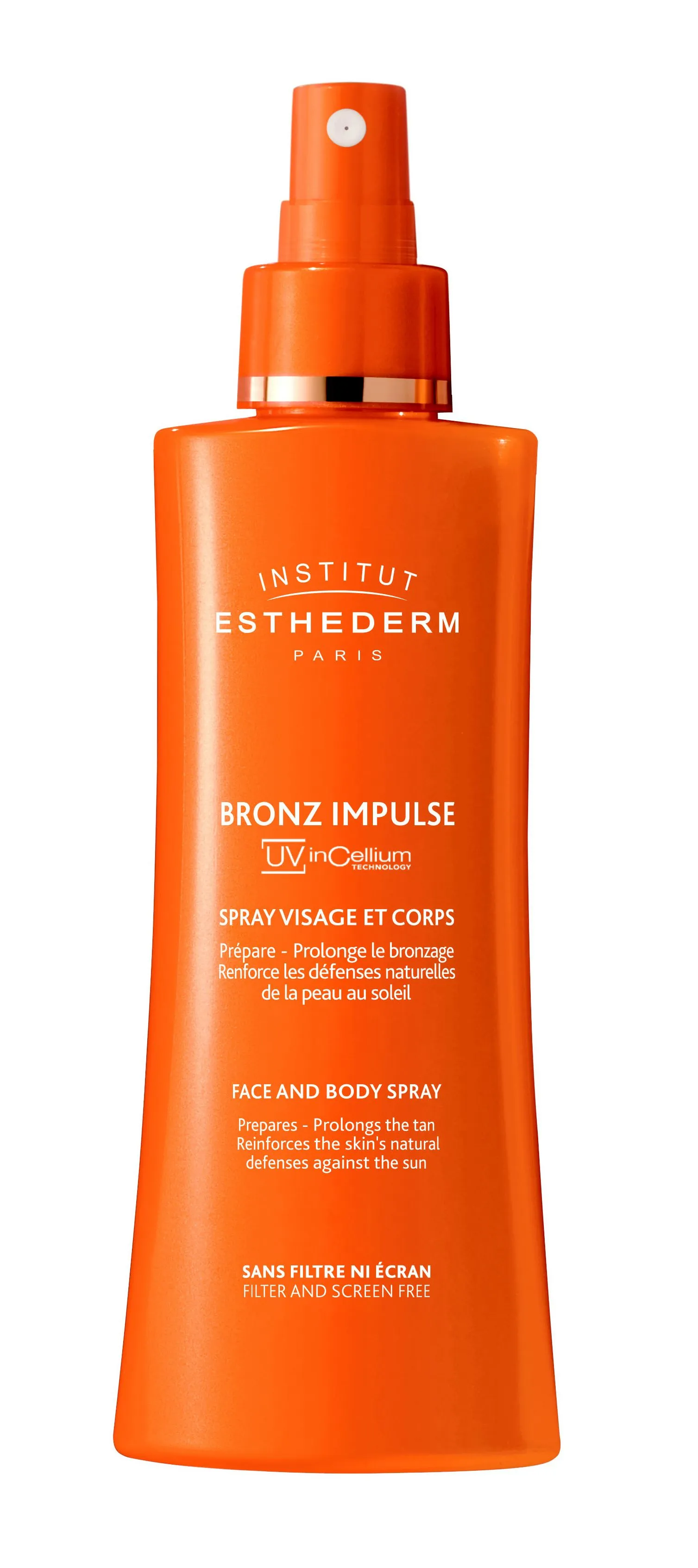 Institut Esthederm Bronz Impulse-face and body spray příprava pleti na slunění 150 ml