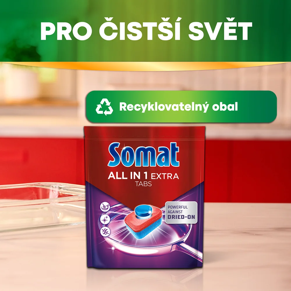 Somat Tablety do myčky All in 1 Extra 100 ks