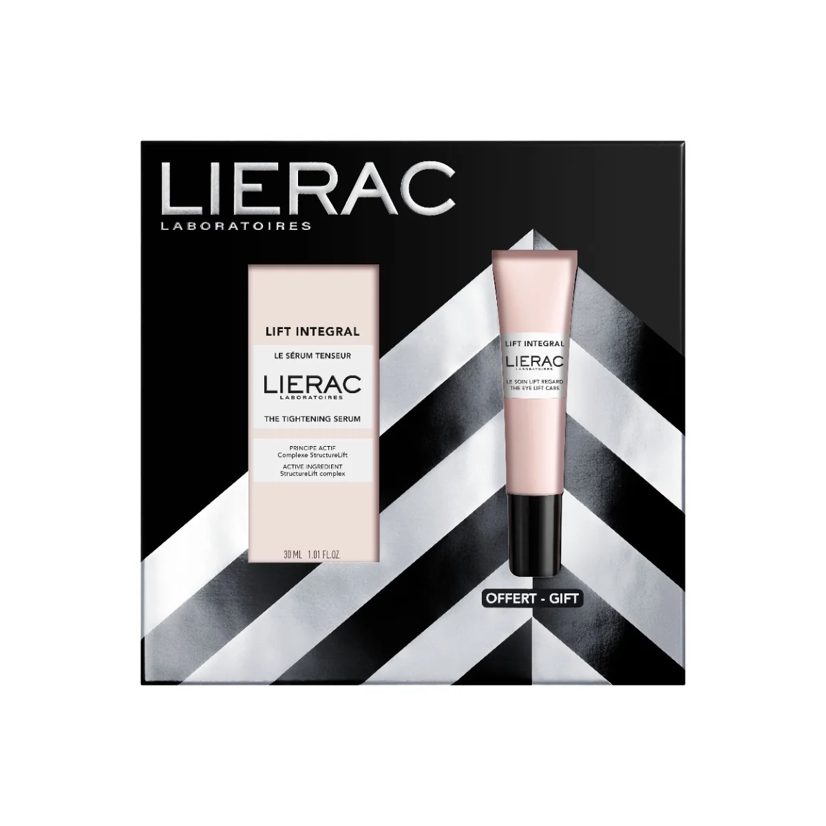 Lierac Lift Integral Zpevňující sérum a oční péče kosmetická sada 2 ks