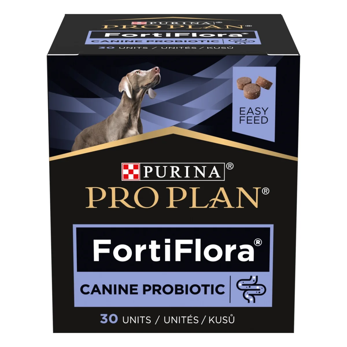 Purina Pro Plan Fortiflora probiotikum pro psy žvýkací tablety 30 ks