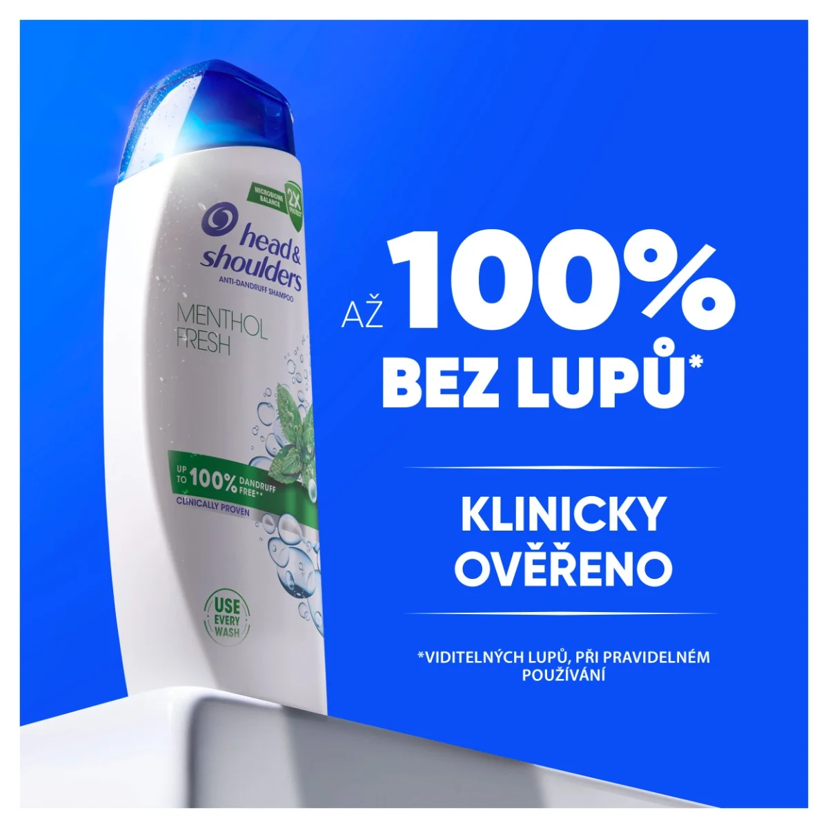 Head&Shoulders Menthol šampon proti lupům 800 ml