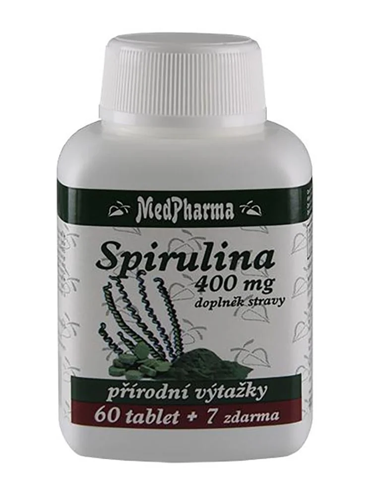 MedPharma Spirulina 400mg tbl.67