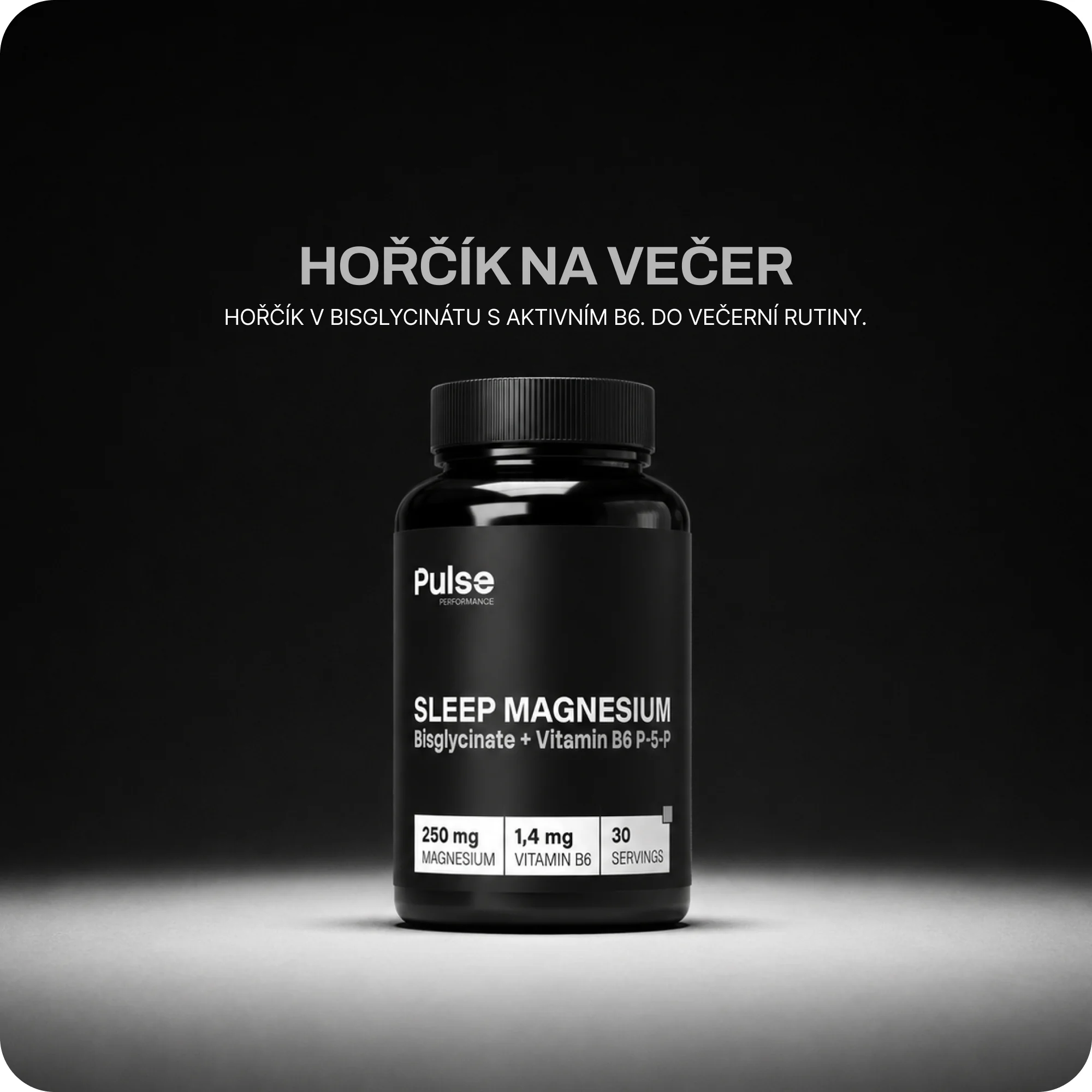 Pulse Performance Sleep Magnesium 60 kapslí