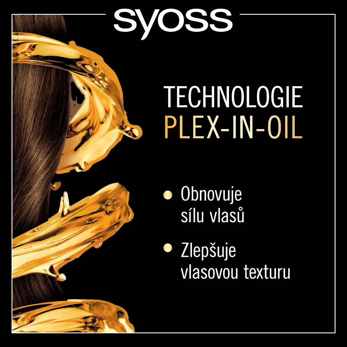 Syoss Oleo Intense Barva na vlasy 4-86 čokoládově hnědá 50 ml