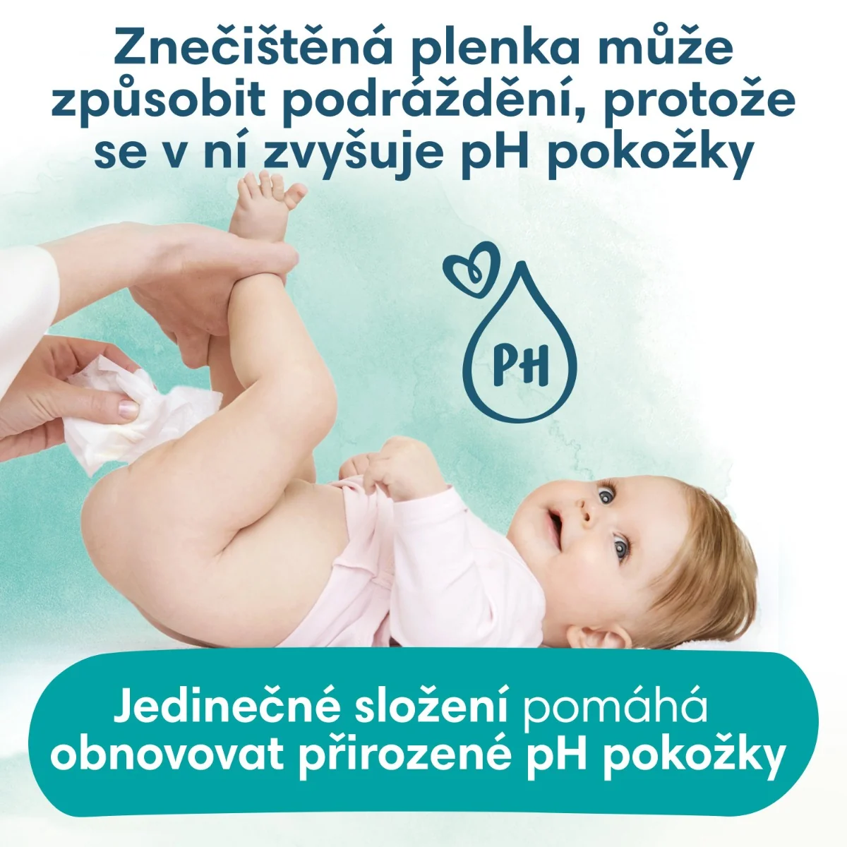 Pampers Harmonie New Baby vlhčené ubrousky 18x46 ks