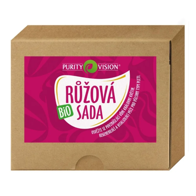 PURITY VISION BIO Růžová sada 170 ml
