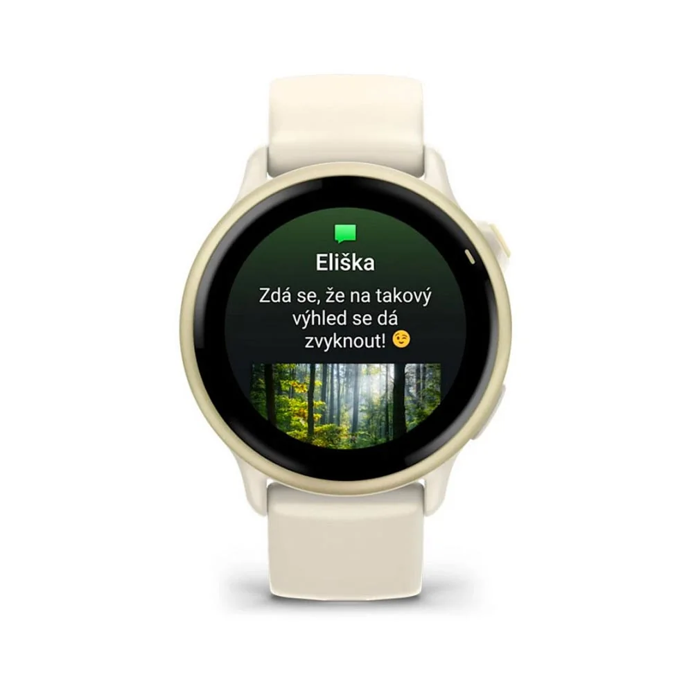 Garmin Vívoactive 6 chytré hodinky Lunar Gold