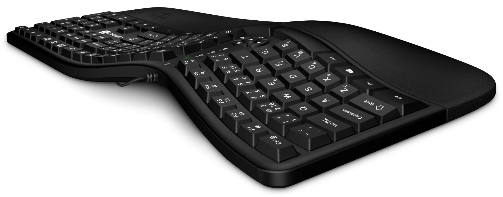 Connect IT For Health Drátová ergonomická klávesnice cz + sk