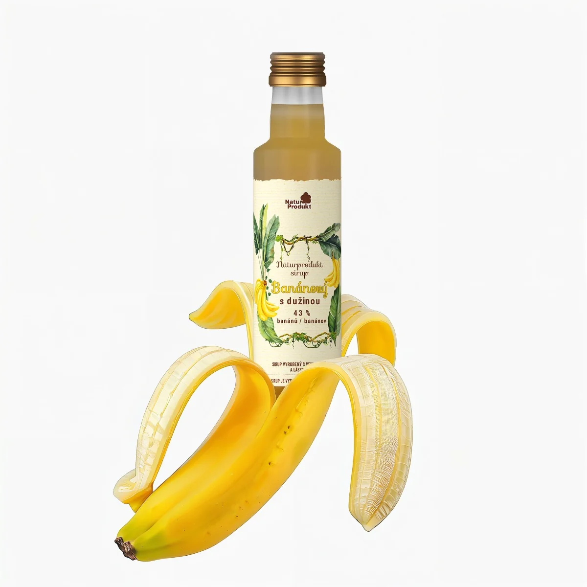 Naturprodukt sirup Banánový 500 ml