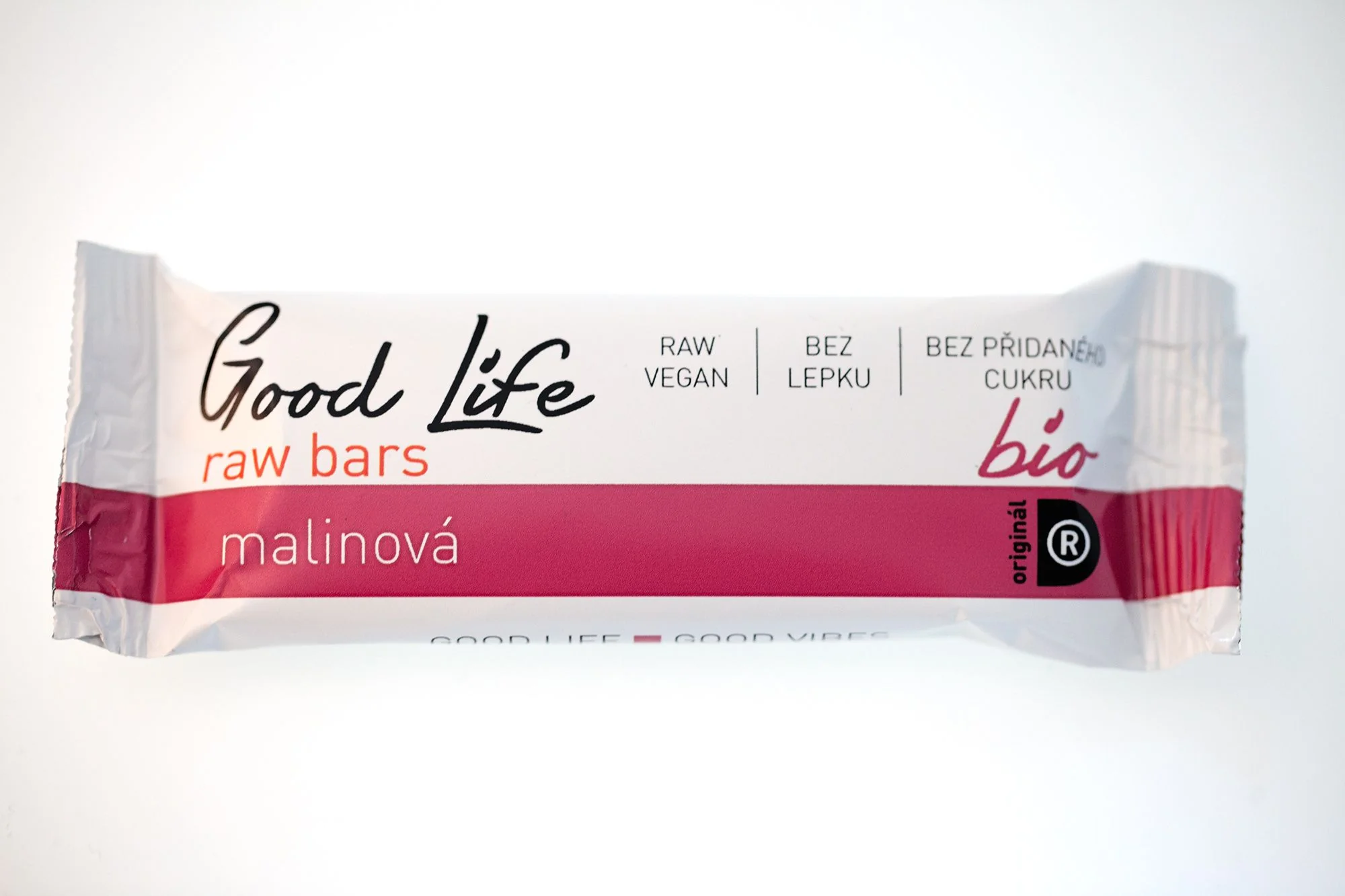 Good Life Raw Bar malinová 45g