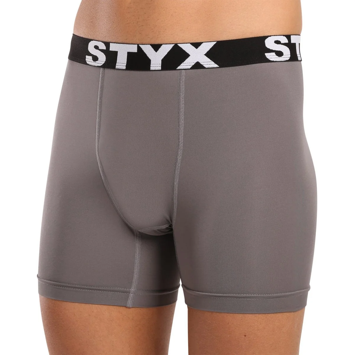 Styx Pánské funkční boxerky tmavě šedé (W1063) M 