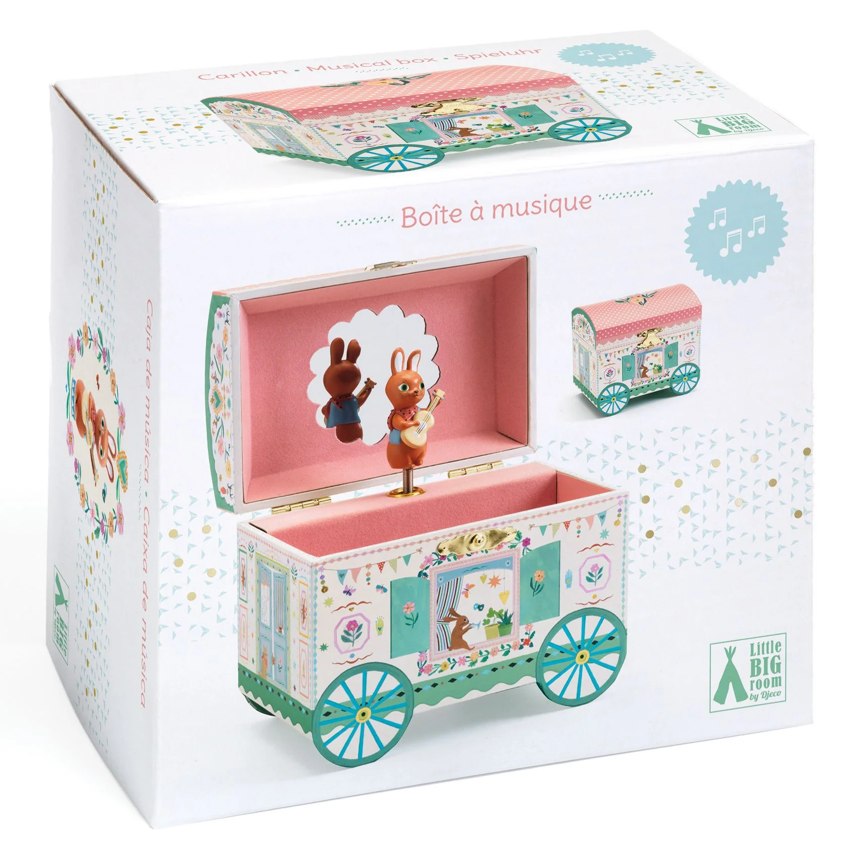 Djeco Hrací skříňka Enchanted caravan
