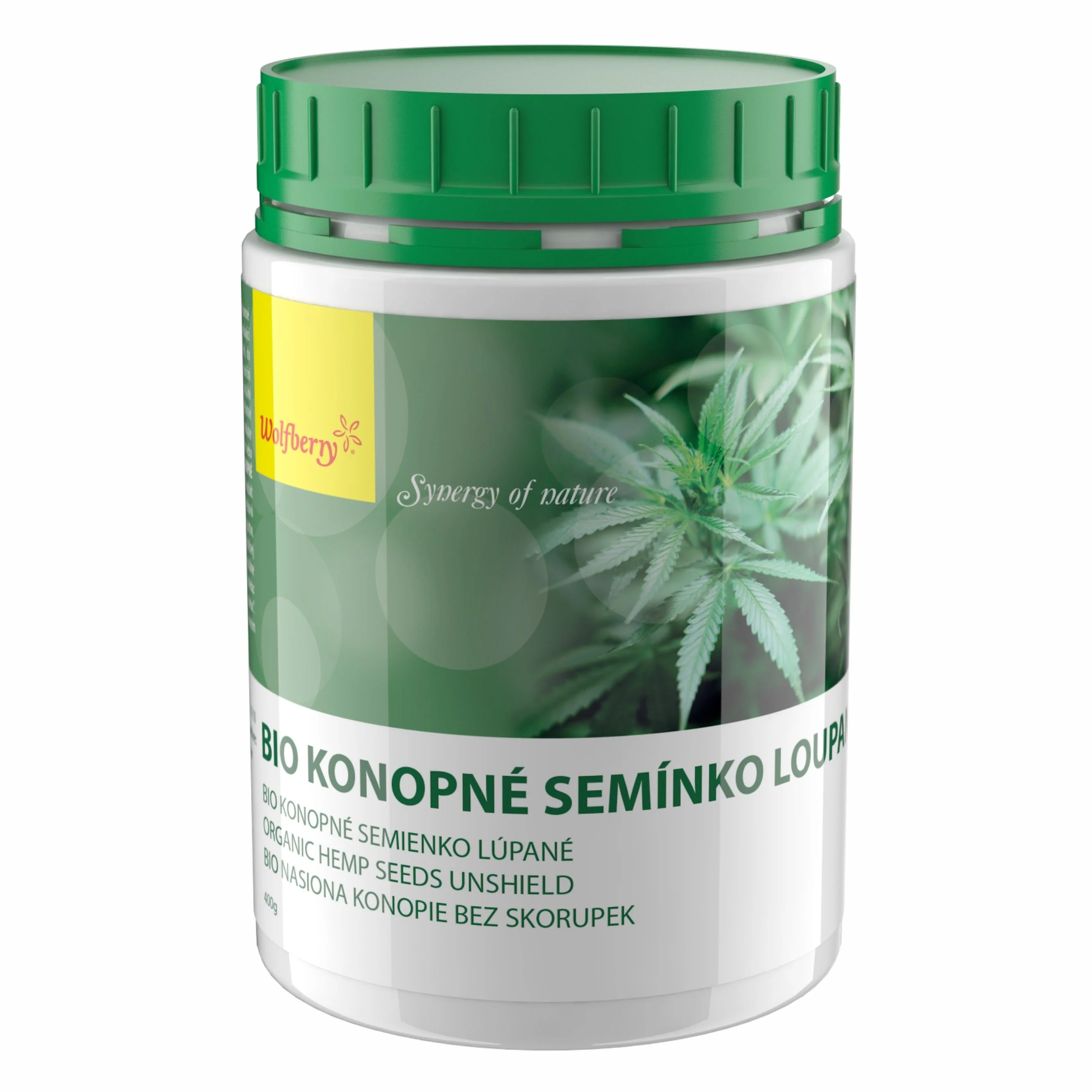 Wolfberry Konopné semínko loupané BIO 400g