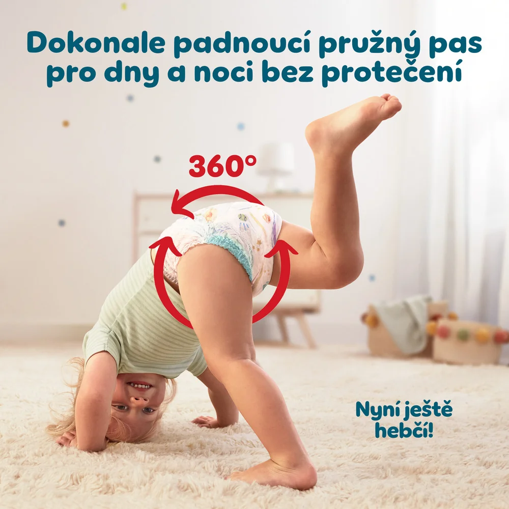 Pampers Active Baby vel. 5 11–17 kg plenkové kalhotky 164 ks