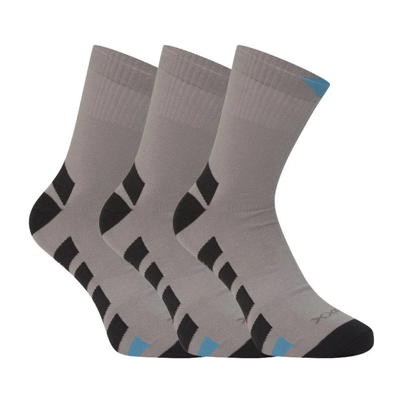 VoXX 3PACK ponožky šedé (Gastl) L