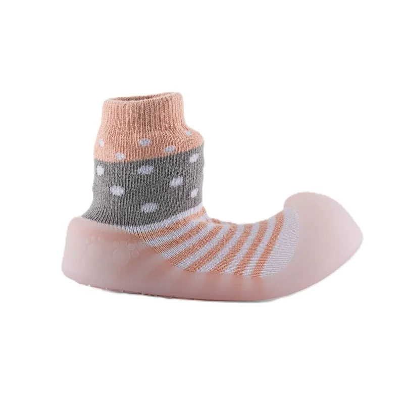 Chameleon ponožkové botičky Pink Polka vel. 125