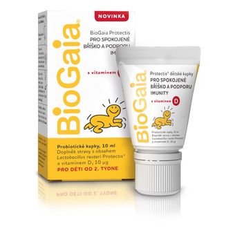Biogaia Protectis probiotické kapky s vitamínem D 10 ml