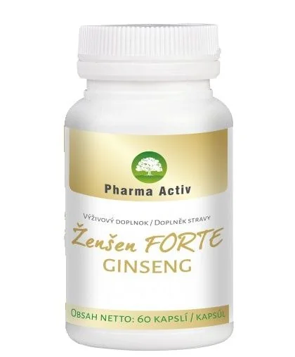 Pharma Activ Ženšen FORTE Ginseng 60 kapslí