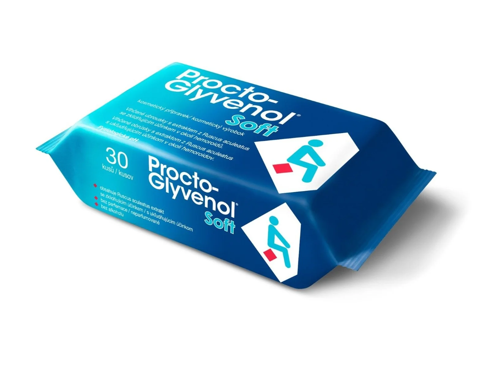 Procto-Glyvenol Soft vlhčené ubrousky 30 ks