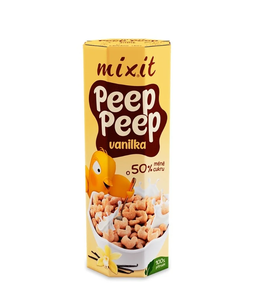 Mixit Cereálie Peep Peep Vanilka 280 g