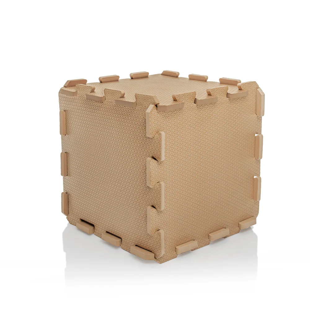 Zopa Pěnová podložka Puzzle 30x30 cm 9ks, Hazel Brown 3