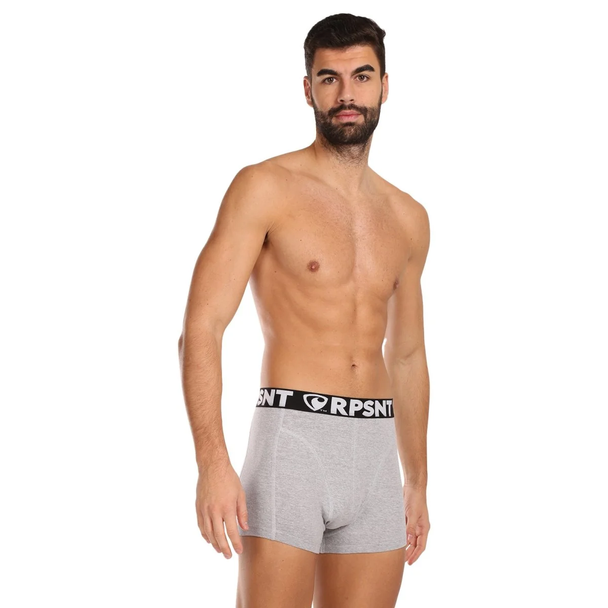 Represent Pánské boxerky Sport šedé (R3M-BOX-0404) XL