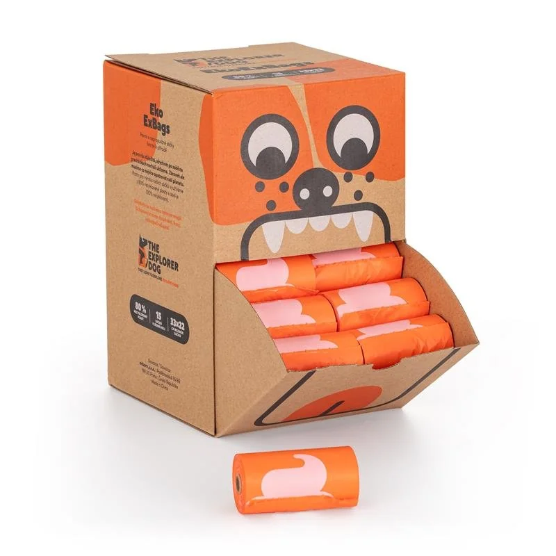 Explorer dog Sáčky recyklované na psí exkrementy 48x15 ks (720 ks)