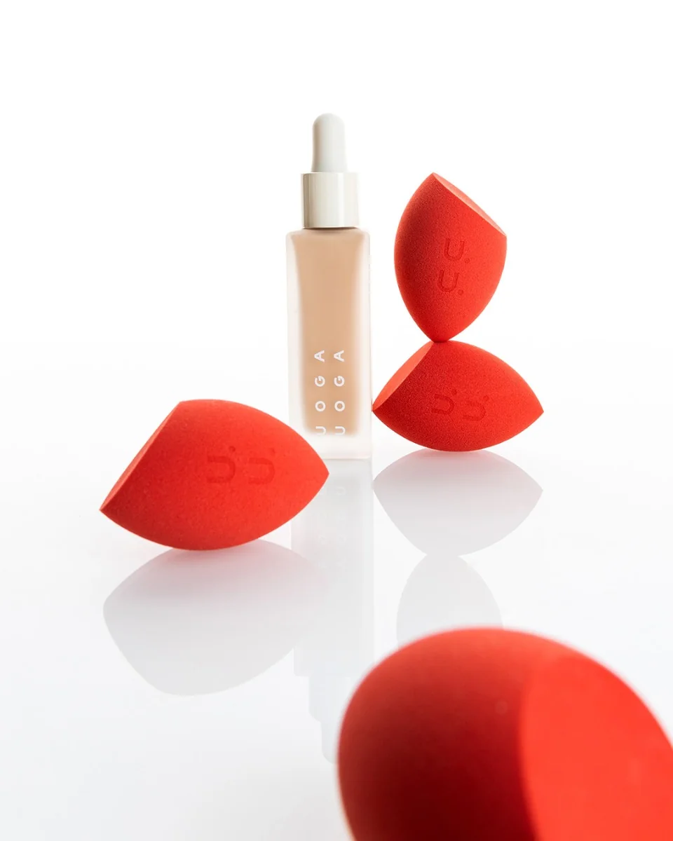 Uoga Uoga Houbička na make-up na nanášení krémových produktů 1 ks