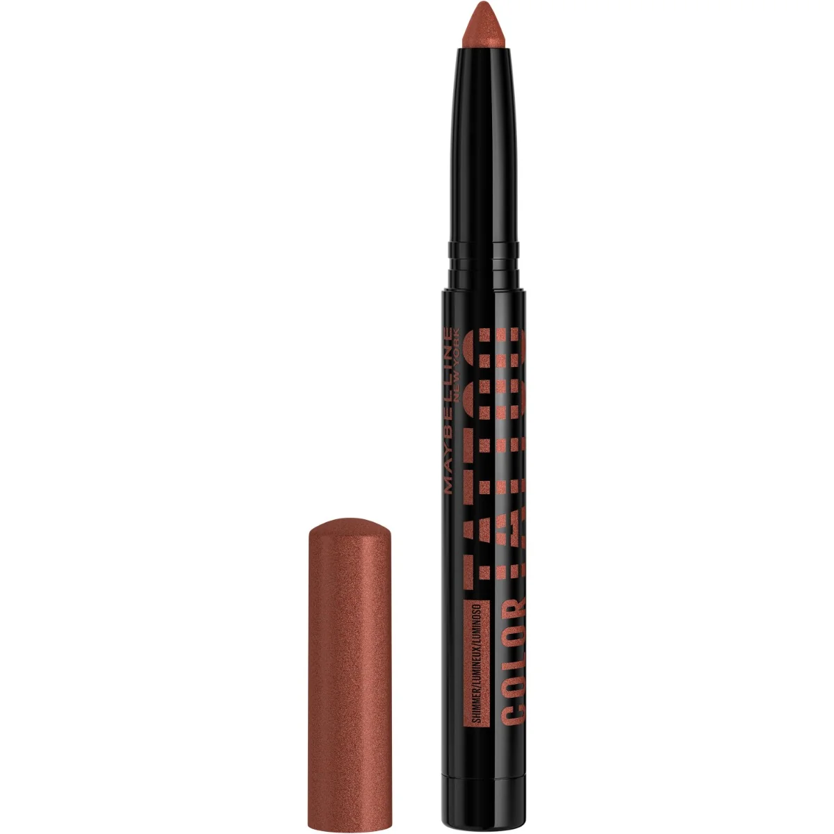 Maybelline Color Tattoo 24H odstín 130 I Am Spicy tužka na oči 3v1 1,4 g