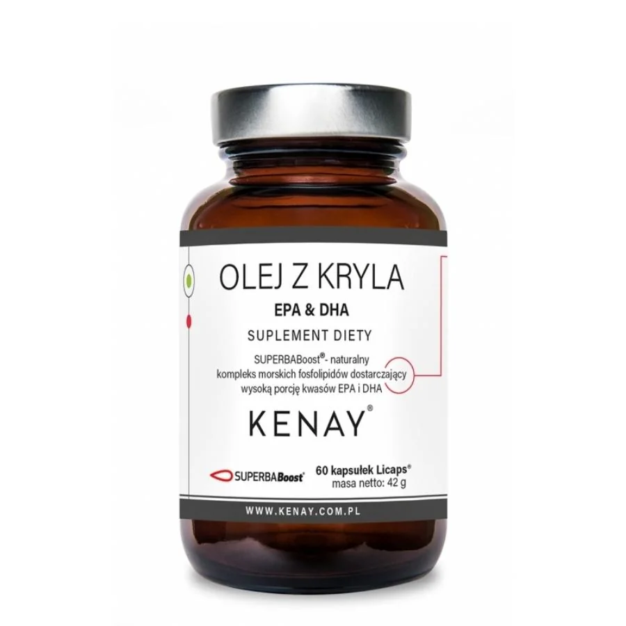 Kenay Olej z krilu EPA DHA Superba Boost 60 kapslí