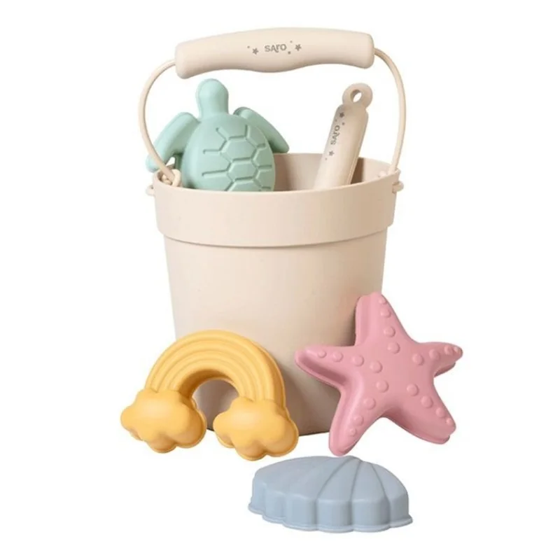Saro Baby silikonové hračky na písek Play & Fun 