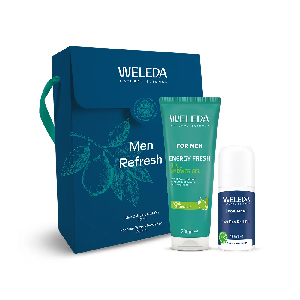 Weleda Men Refresh dárkový set 2 ks