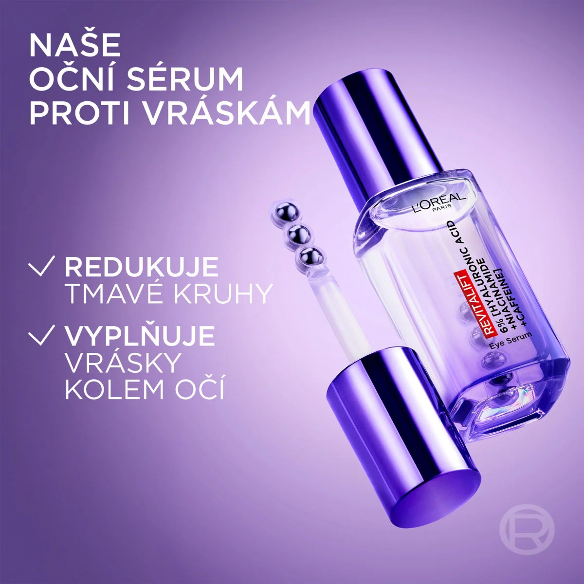 Loréal Paris Revitalift Filler Hyaluron vyplňující oční sérum 20 ml