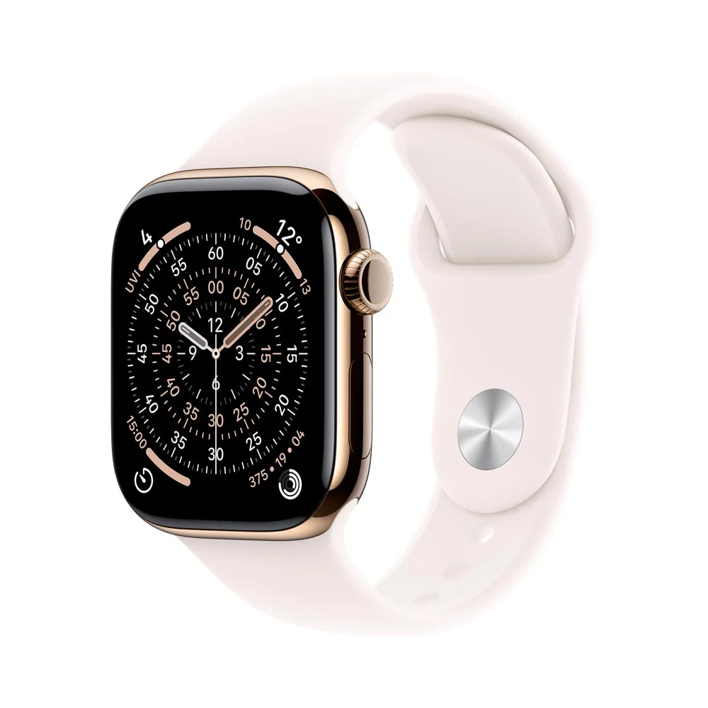 Apple Watch 11 46 mm titan, sportovní řemínek M/L chytré hodinky