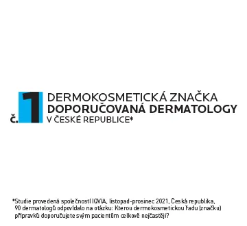Dermokosmetická značka doporučovaná dermatology v kategorii atopické dermatitidy