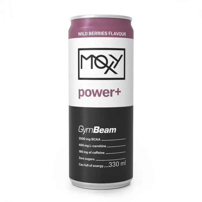 GymBeam Moxy power+ Energy Drink mango maracuja 330 ml