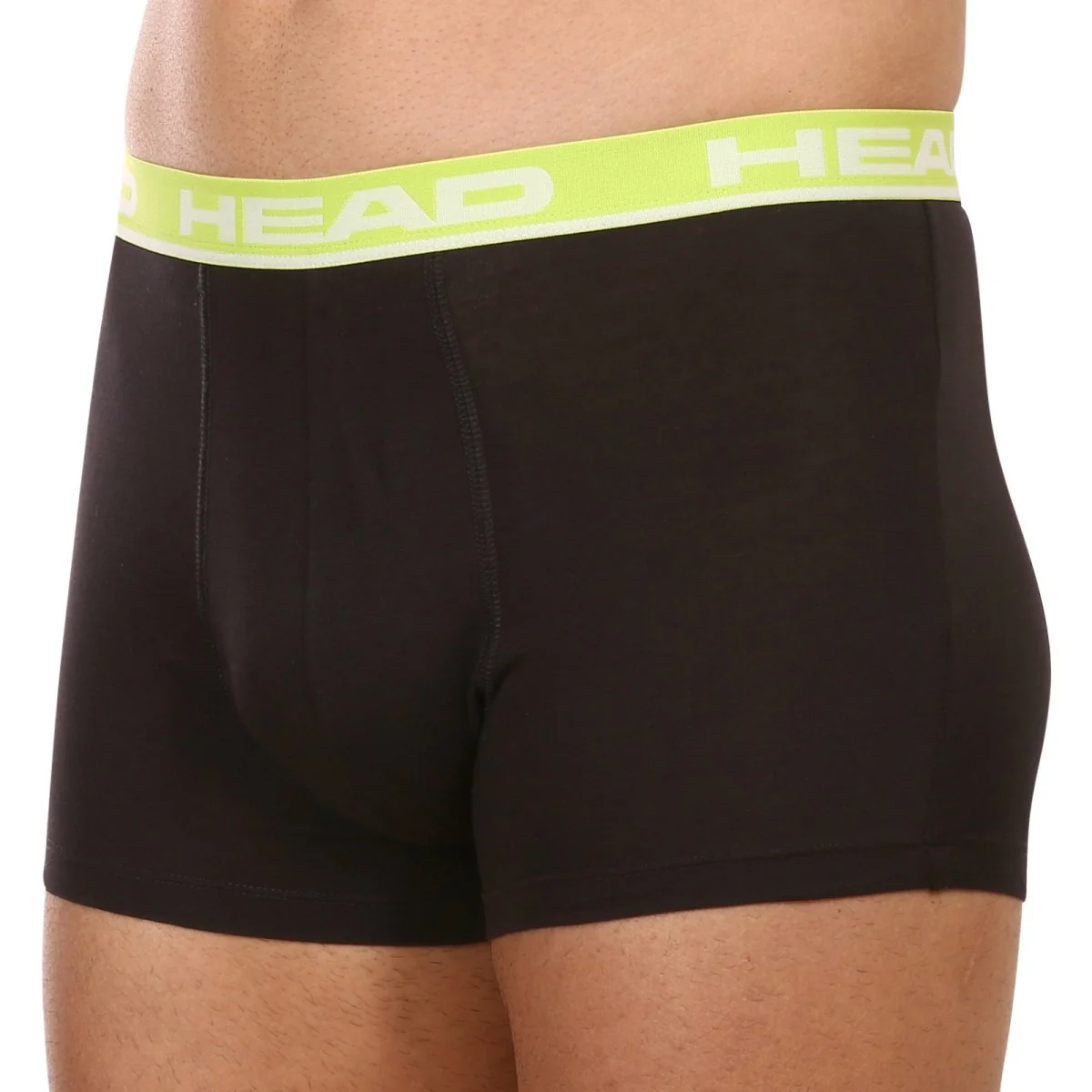 HEAD 2PACK pánské boxerky černé (701202741 019) M
