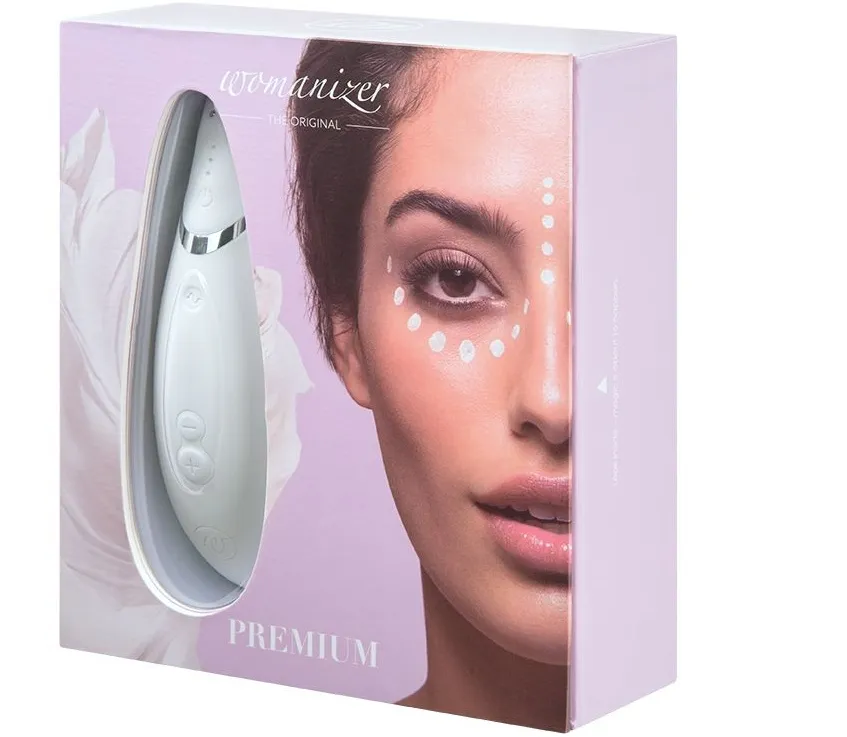 Womanizer Premium white/chrome 