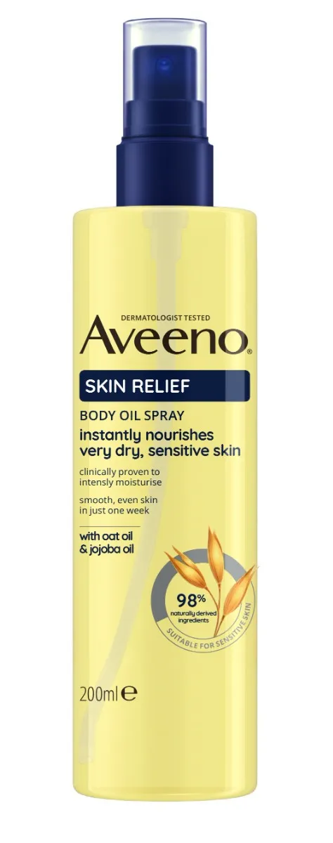 Aveeno Skin Relief Tělový olej ve spreji 200 ml