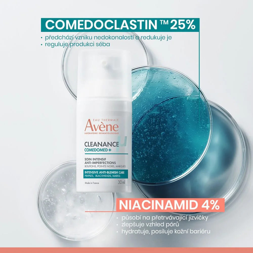 Avène Cleanance ComedoMed+ Intenzivní péče proti nedokonalostem pleti 30 ml